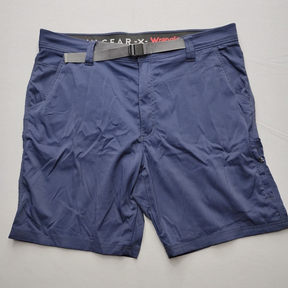 Wrangler ATG All Terrain Gear Mens Shorts Navy Blue Size 40